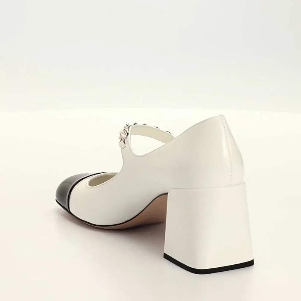Miu Miu Mary Jane leather pumps size 40.5 - Beautiful almost new - Picture 8 of 10